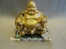 Phật di lạc mạ vàng E313