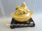 Phật di lạc trên nén vàng H247G