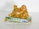 Phật di lạc cầm nén vàng lớn G145A
