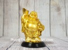 Phật di lạc tay cầm hồ lô nén vàng LN193